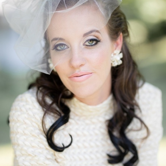 NEW Double Birdcage Bridal Wedding Veil for Bride main image 6